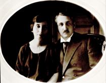 Izsak Izsak and his wife Rachel Izsak