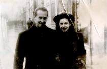 Samuel Izsak and his wife Sari Izsak