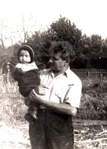 Leonid Krichevskiy with his daughter Olga Romanova