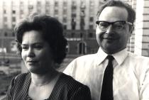 Vladimir Tarskiy and his wife Anna Tarskaya