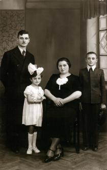 Bernard Fiul and his family