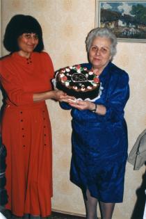 Mária Kovácová-Kohnová és az édesanyja