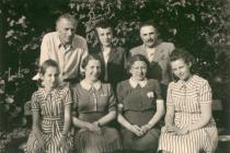 The Wohlstein family with their friends