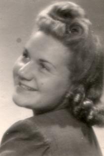 Magda Frkalova before deportation