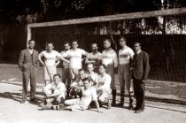 Teodor Pasternak with Maccabi Presov football team
