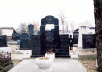 The Bruck and Nemenyi family graves in Subotica's Jewish cemetery