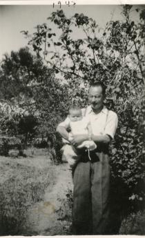 Eli Perahya and his son David