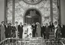 Elsa Franko's wedding at Neve Shalom Synagogue