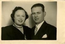 Leon Finanser and his wife Süzan