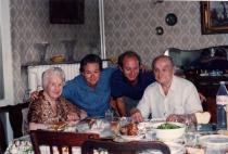 Ema Tuncer with her family