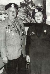 Arnold Fabrikant and his wife Nathalia Yampolskaya