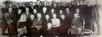 Molka Dorfman with inmates of  Long Bridge labor camp