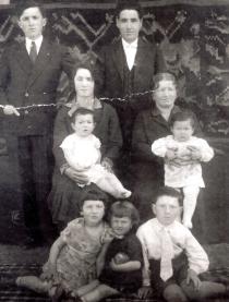 Dora Slobodianskaya's father Wolf Melman's family