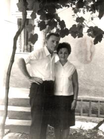 Ernest Galpert with his wife Tilda Galpert