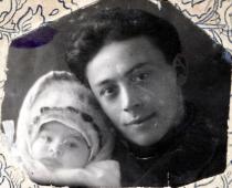 Engelina Goldentracht with her father Vladimir Zorin
