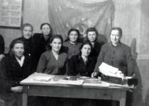 Ida Kristina with work colleagues