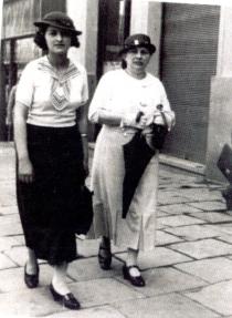 Lazar Gurfinkel's mother Sarah Gurfinkel and his sister Polia Leikin