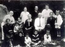Michel Rozenfeld and his family