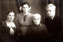Roman Barskiy's family: father Israel Barskiy,  aunt Henrietta,  cousin  Elena,  grandmother Tsypa