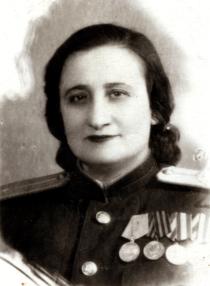 Roman Barskiy's mother Bertha Kazakova