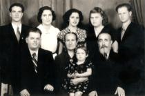 Semyon Falk's family