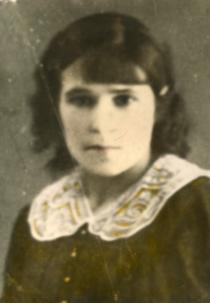 Irina Voinova's mother. Berta Aizman