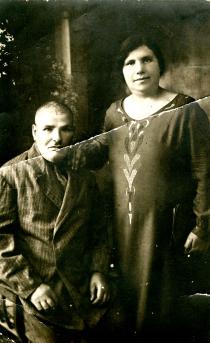 Raissa Yasvoina's mother Maria Lvovich  and her 2nd husband Mikhail Lvovich