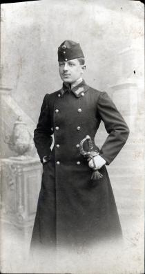 Vater Otto Brill in Uniform 1914