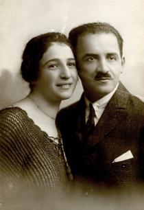 Irma Glasnerova and Emanuel Glasner