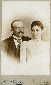 Gustav Abeles and Adela Abelesova