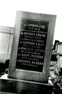 A Gombos család sírköve