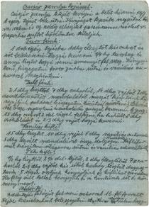 Hevig Endrei's recipe collection from Lichtenwörth