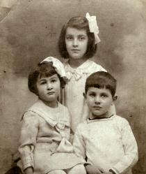 Olga Pamm, Alfred Borowicz and Irena Beczkowska