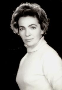 Danuta Mniewska in the 1960s