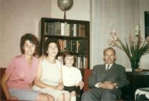 Magda Fazekas and her family