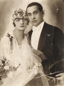 Die Hochzeit von Alfred und Rosa Barchelis