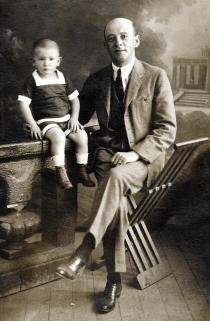 Mein Onkel Hugó mit seinem Sohn